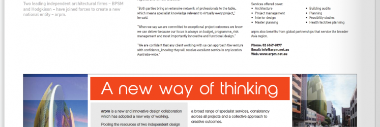 ArPM Property Council Article