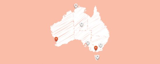 ArPM office locations sketch map