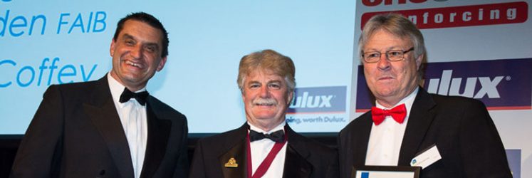 2015 National Professional Excellence in Building Awards, ArPM Director Damian Rogers (middle)